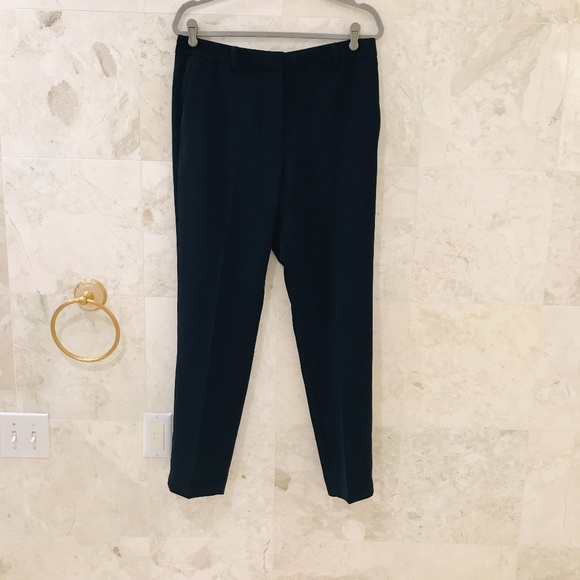 DONNA KAREN Navy Blue Pants Skinny Leg Size 8 - Picture 1 of 9